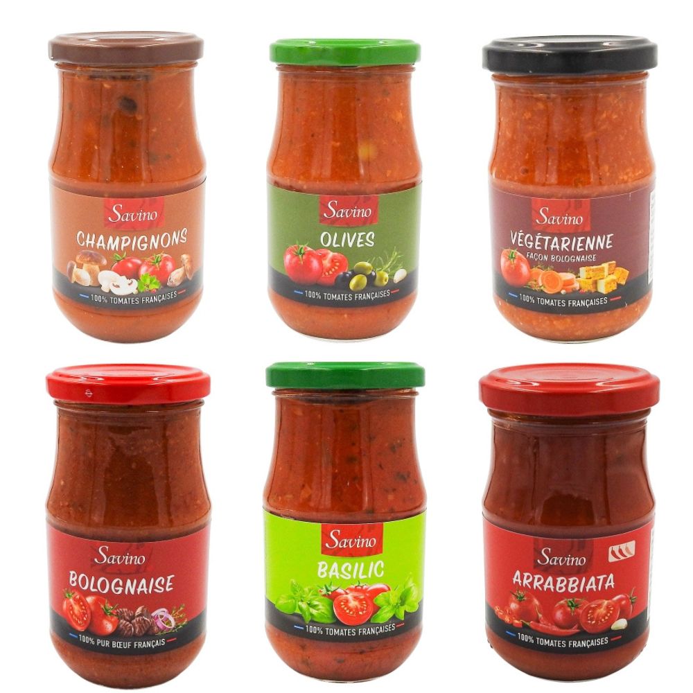 Les sauces Savino 